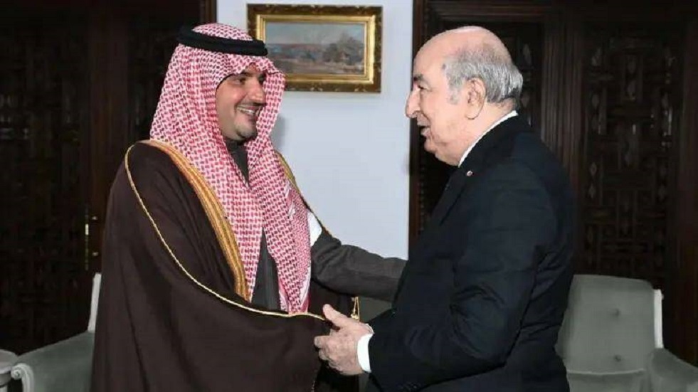 الجزائر.. الرئيس تبون يستقبل وزير الداخلية السعودي