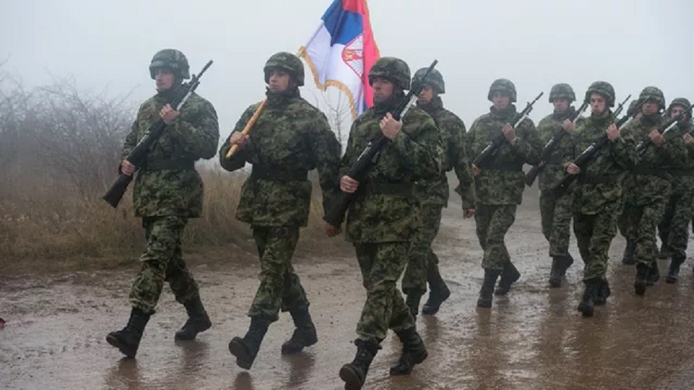 جنود من الجيش الصربي