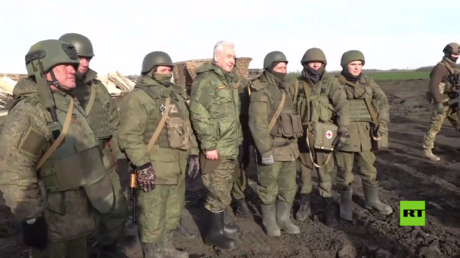 بالفيديو.. عمدة موسكو يتفقد منطقة العملية العسكرية الخاصة في دونباس