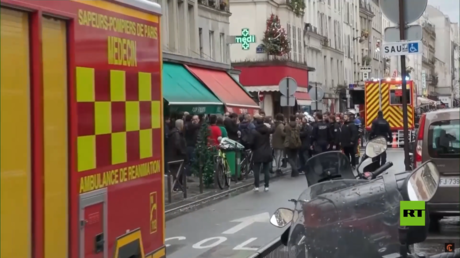 مشاهد من موقع إطلاق النار القاتل وسط باريس
