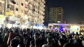 حادث دهس مروع في مصر (فيديو)