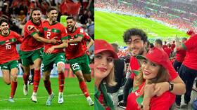 سميرة سعيدة تحتفل بالمنتخب المغربي على طريقتها (فيديو)