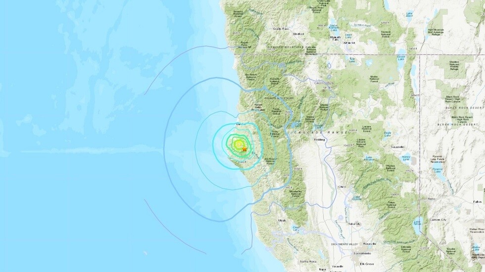 زلزال بقوة 5.4 درجة يضرب ولاية كاليفورنيا الأمريكية