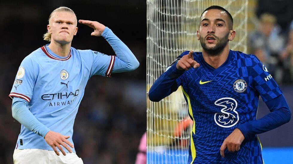 المغربي زياش في مواجهة "الرجل الآلي" هالاند