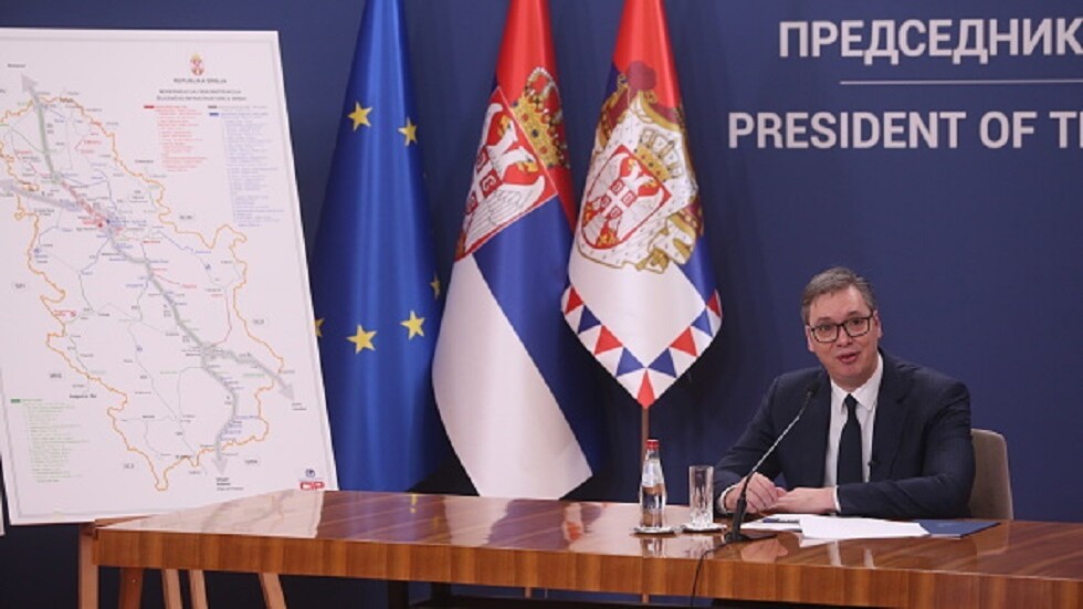 فوتشيتش: في حال فرضنا عقوبات على روسيا سيطالبنا الغرب بالاعتراف باستقلال كوسوفو