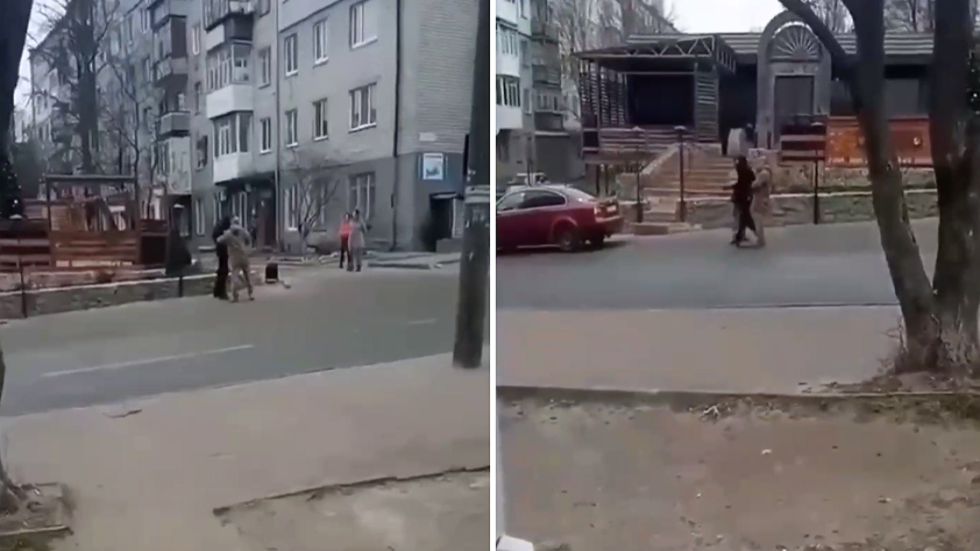 هكذا يجبرون الرجال على الالتحاق بالجيش الأوكراني!