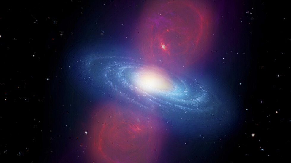 علماء الفلك يحلون  لغز الفقاعات الغامضة حول مركز مجرة درب التبانة