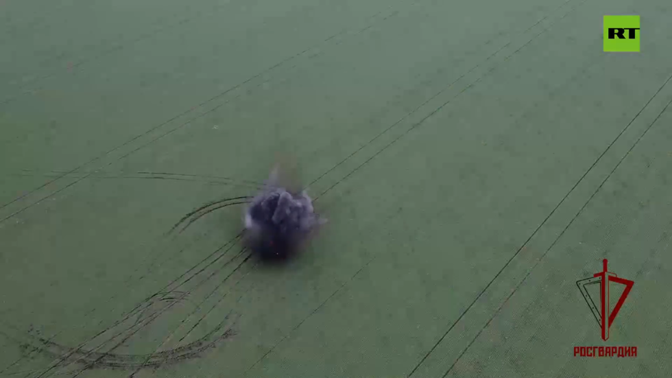 العثور على أسلحة ومتفجرات في مخبأ بمقاطعة زابوروجيه