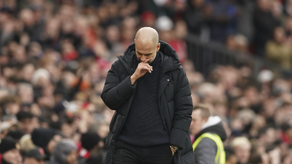 تصريح مثير للجدل لغوارديولا بعد خسارة فريقه أمام مانشستر يونايتد