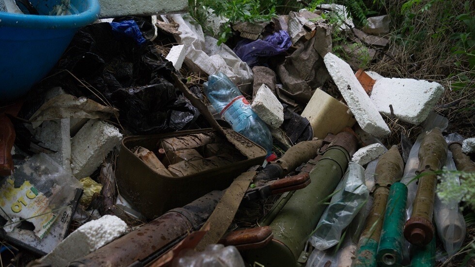 اكتشاف مخبأ لسلاح وذخيرة للمسلحين الأوكرانيين بمقاطعة زابوروجيه