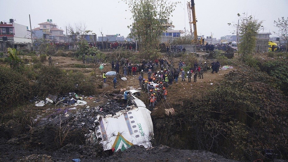 العثور على الصندوق الأسود للطائرة النيبالية المنكوبة