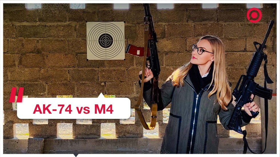 أيهما الأقوى؟ كلاشينكوف الروسية أم بندقية М4 الأمريكية؟ شاهدوا حلقة خاصة من برنامج "كلاشينكوفا"