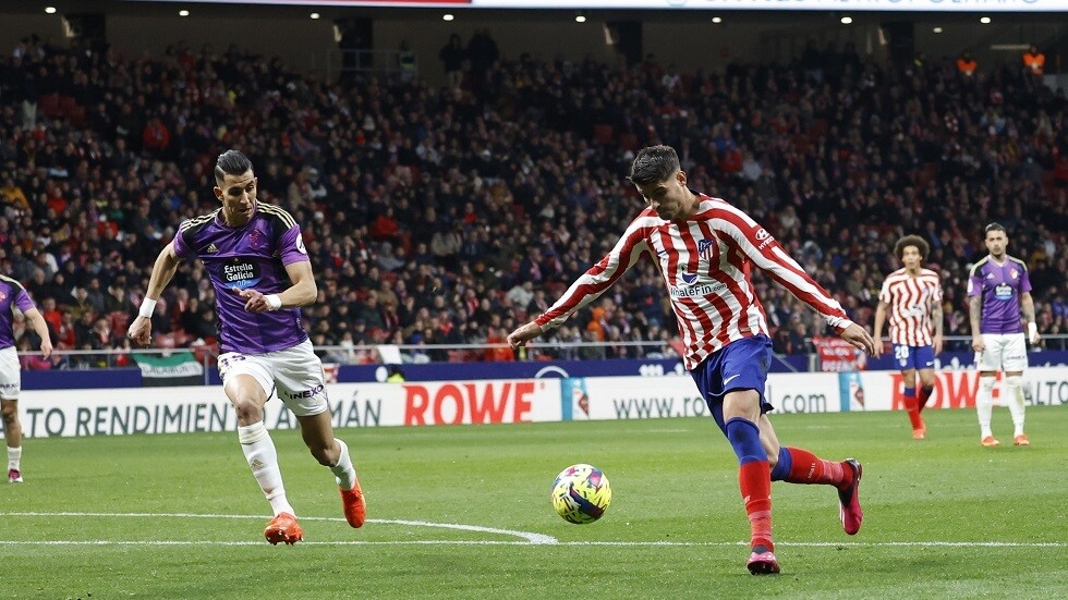 أتلتيكو مدريد يكرم بلد الوليد بثلاثية