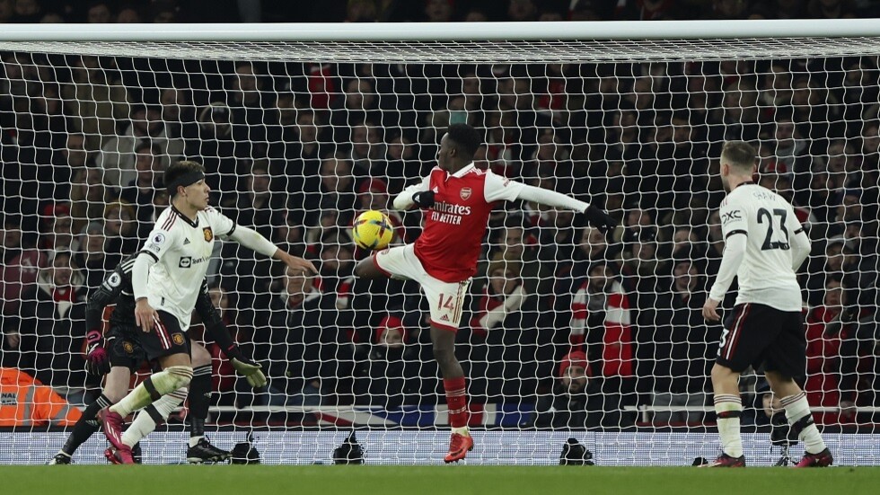 لقاء القمة.. أرسنال يهزم مانشستر يونايتد