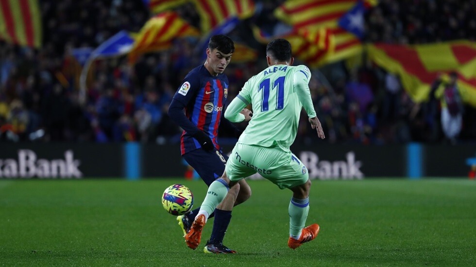 بيدري ينقذ برشلونة من كمين خيتافي