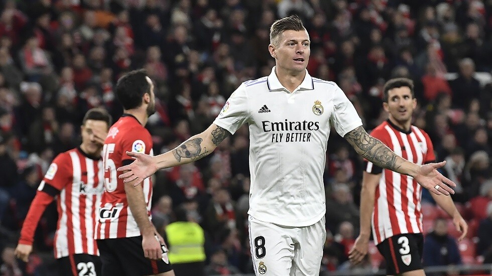 ريال مدريد يهزم أتلتيك بيلباو في عقر داره