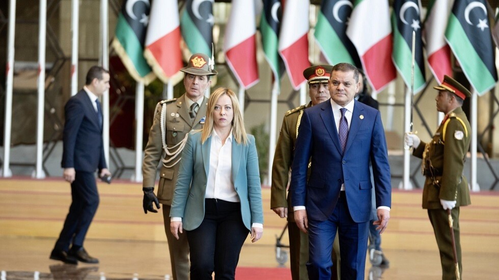 رئيسة وزراء إيطاليا تكشف مخرجات زيارتها إلى طرابلس