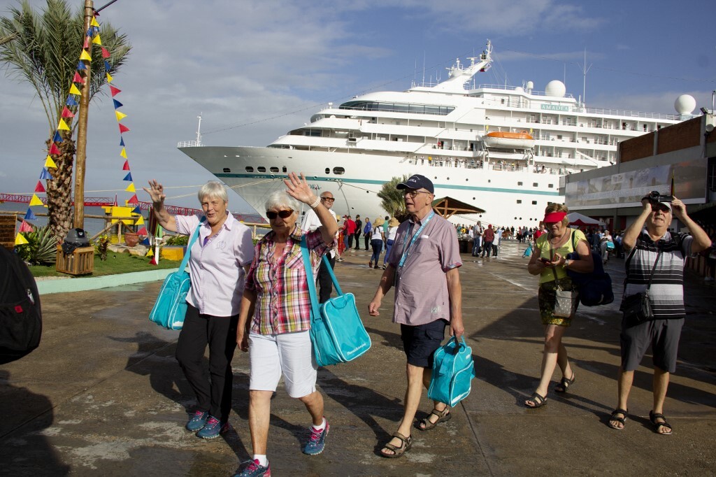 فنزويلا تستقبل أول سفينة سياحية أوروبية منذ 15 عاما (صور)