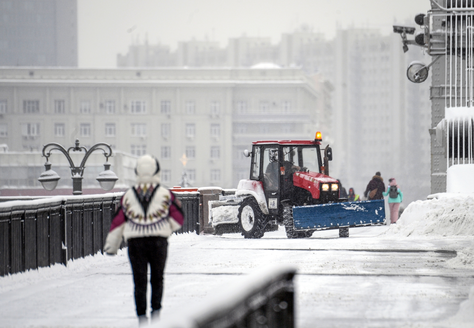 موجة صقيع تضرب موسكو ودرجات الحرارة تنخفض إلى ما دون 20 درجة مئوية تحت الصفر