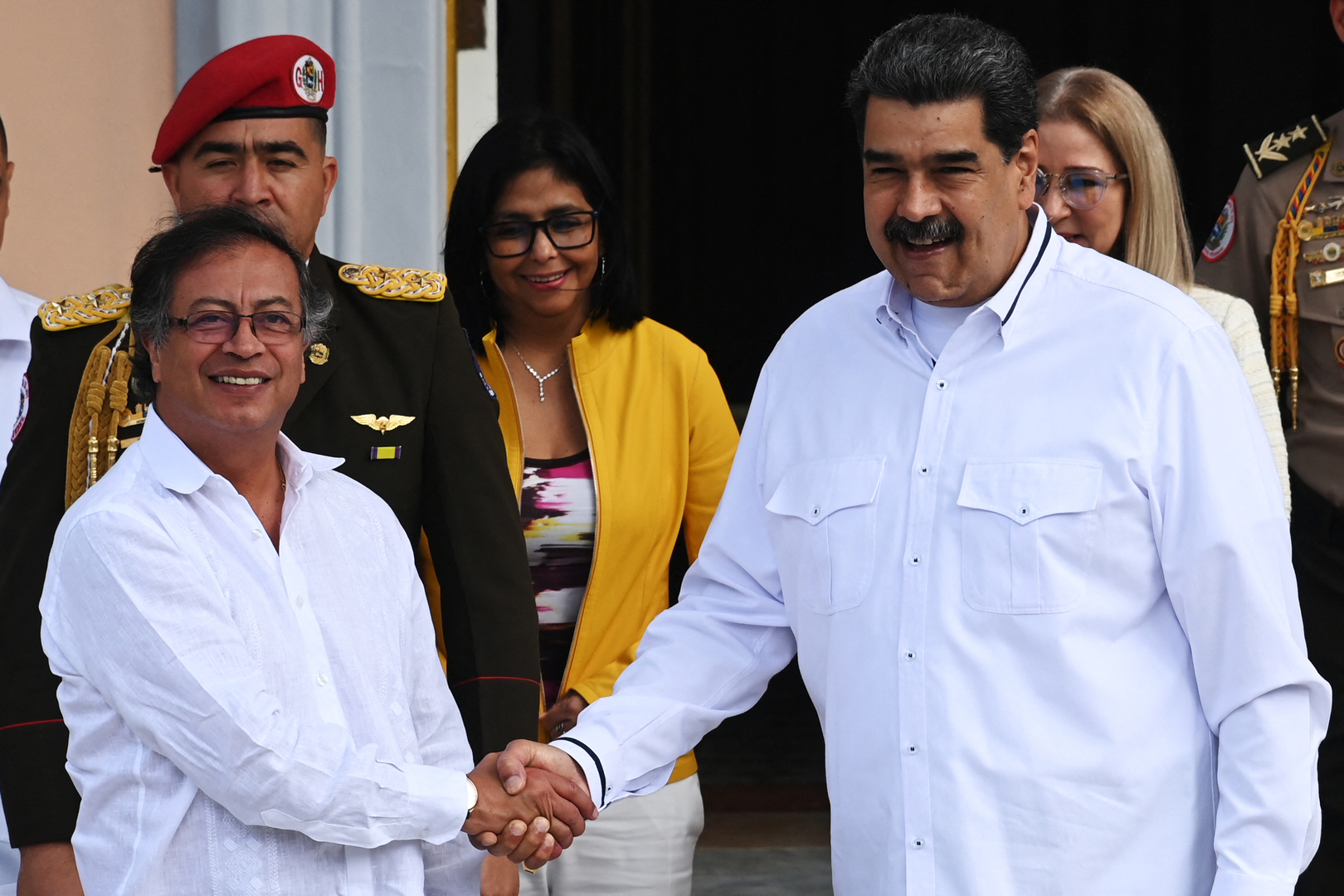 رئيس كولومبيا في زيارة غير معلنة لفنزويلا
