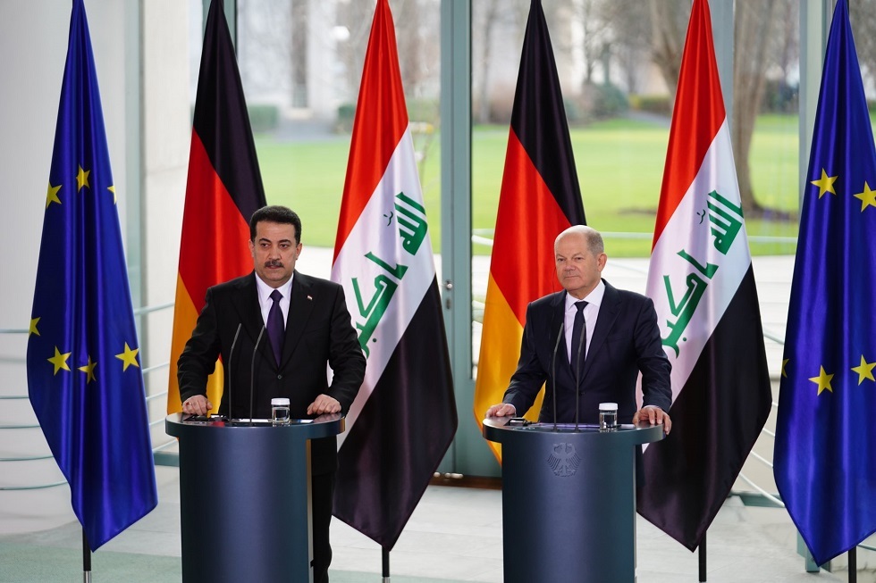 شولتس: قد يكون العراق شريكا في توريد النفط والغاز لألمانيا