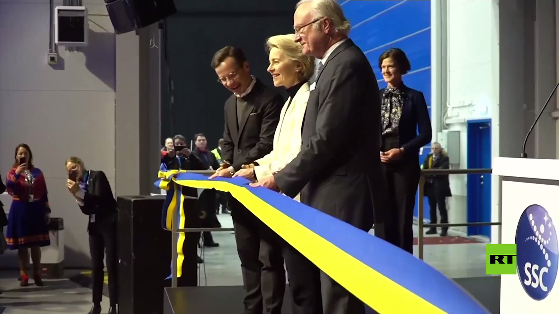 بالفيديو.. الاتحاد الأوروبي يدشن أول منصة من نوعها لإطلاق أقمار صناعية في السويد