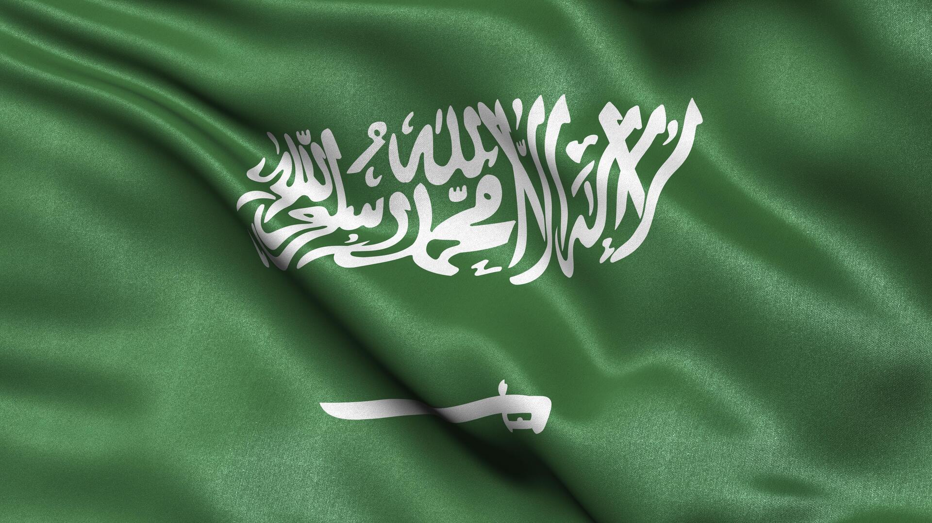 صورة من الأرشيف - العلم السعودي