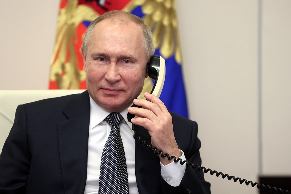 محادثة هاتفية بين بوتين وباشينيان