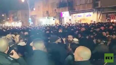 مراسلة RT: أعمال شغب بعد تصدي الشرطة الإسرائيلية لمظاهرة نظمها متدينون في القدس (فيديو)