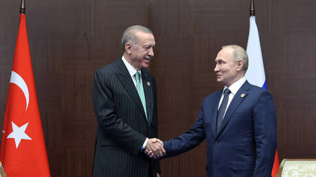 أردوغان: علاقتي مع بوتين مبنية على الثقة المتبادلة
