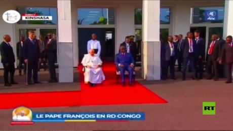 البابا فرنسيس يصل إلى الكونغو الديمقراطية أول محطة في جولته الإفريقية