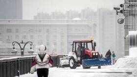 موجة صقيع تضرب موسكو ودرجات الحرارة تنخفض إلى ما دون 20 درجة مئوية تحت الصفر