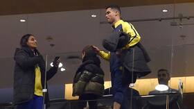 شاهد.. رد فعل رونالدو على هدف النصر