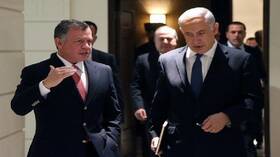 العاهل الأردني يشدد خلال لقاء نتنياهو على ضرورة احترام الوضع التاريخي القائم في القدس