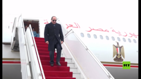 بالفيديو.. السيسي يصل إلى أرمينيا