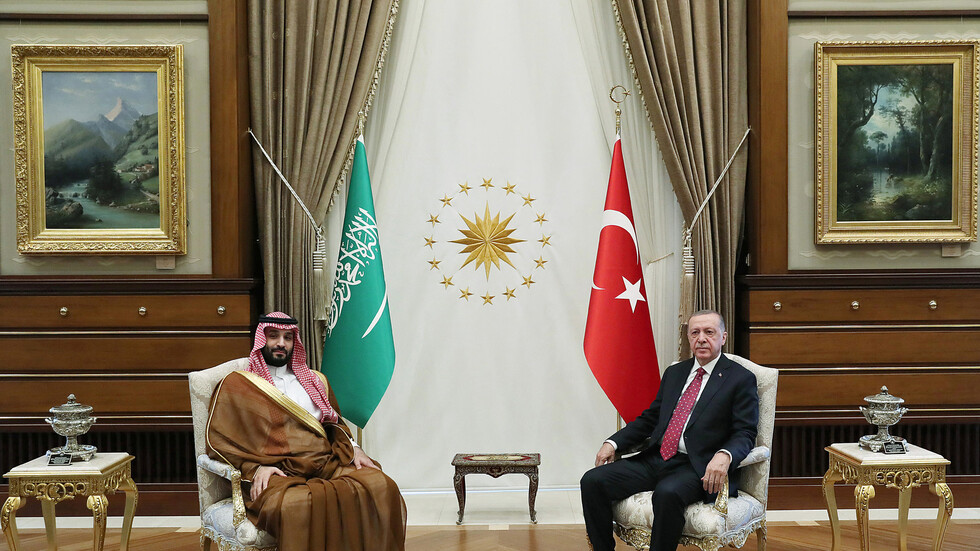 الأمير محمد بن سلمان يعزي أردوغان هاتفيا بضحايا الزلزال