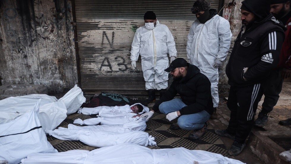 زلزال سوريا.. انتشال أكثر من 90 جثة مجهولة في جنديرس بريف حلب الشمالي (صور)