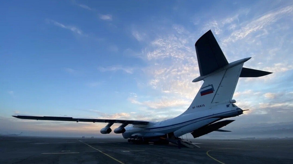 وصول طائرة "إيل-76" روسية محملة بالمساعدات إلى سوريا
