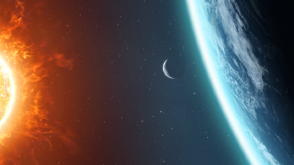 الشمس تشارك البشر 