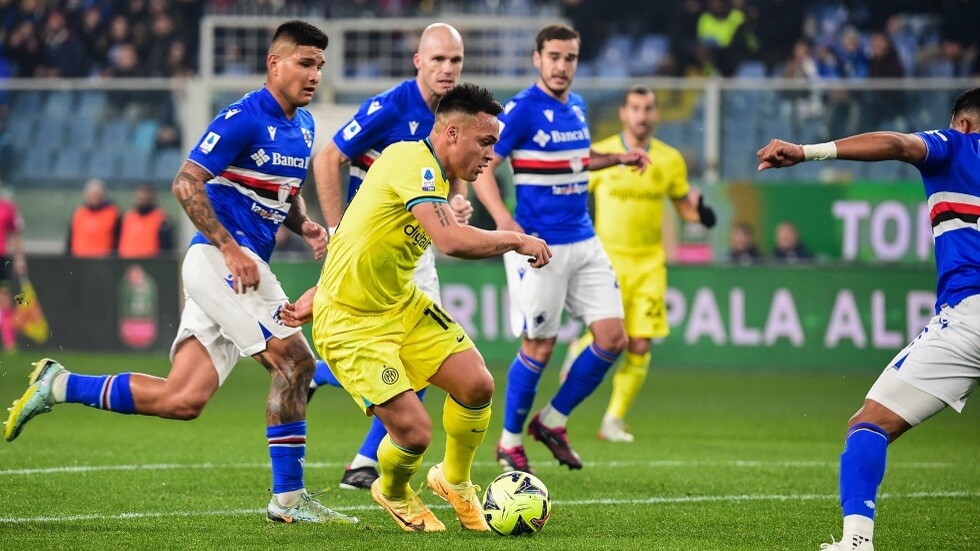 إنتر ميلان يقع في كمين سامبدوريا "الجريح"