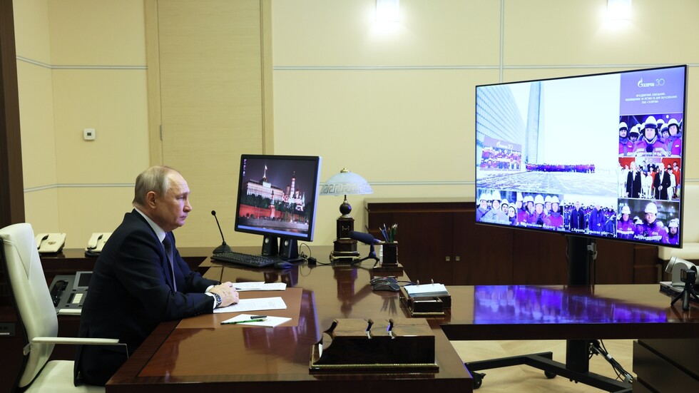 بوتين يكشف عن أكبر حقلي غاز تمتلكهما روسيا