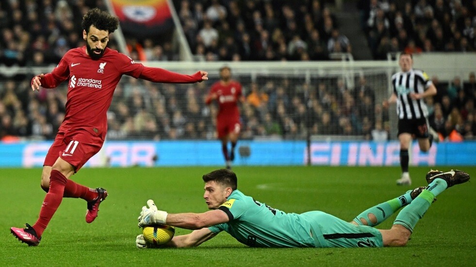 شاهد.. أليسون وصلاح