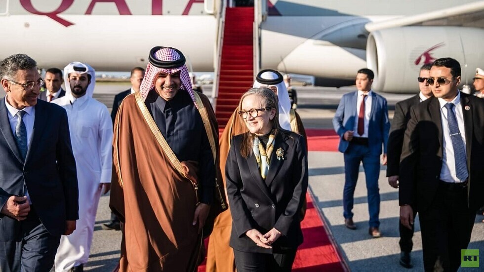 رئيس مجلس الوزراء القطري يصل تونس في زيارة اقتصادية بامتياز