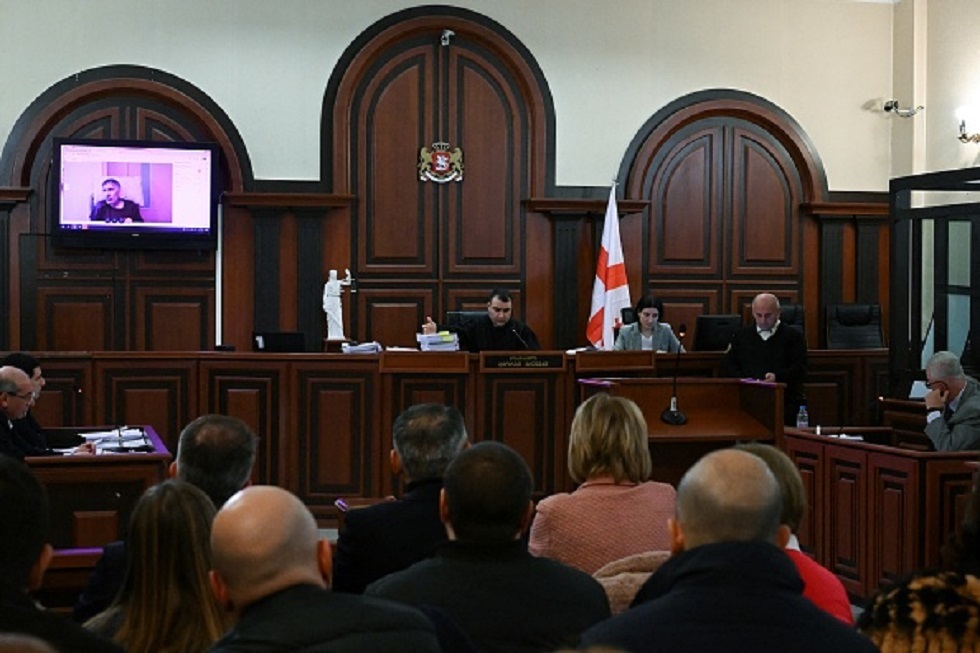 جلسة استماع في المحكمة في تبليسي، 22 ديسمبر 2022
