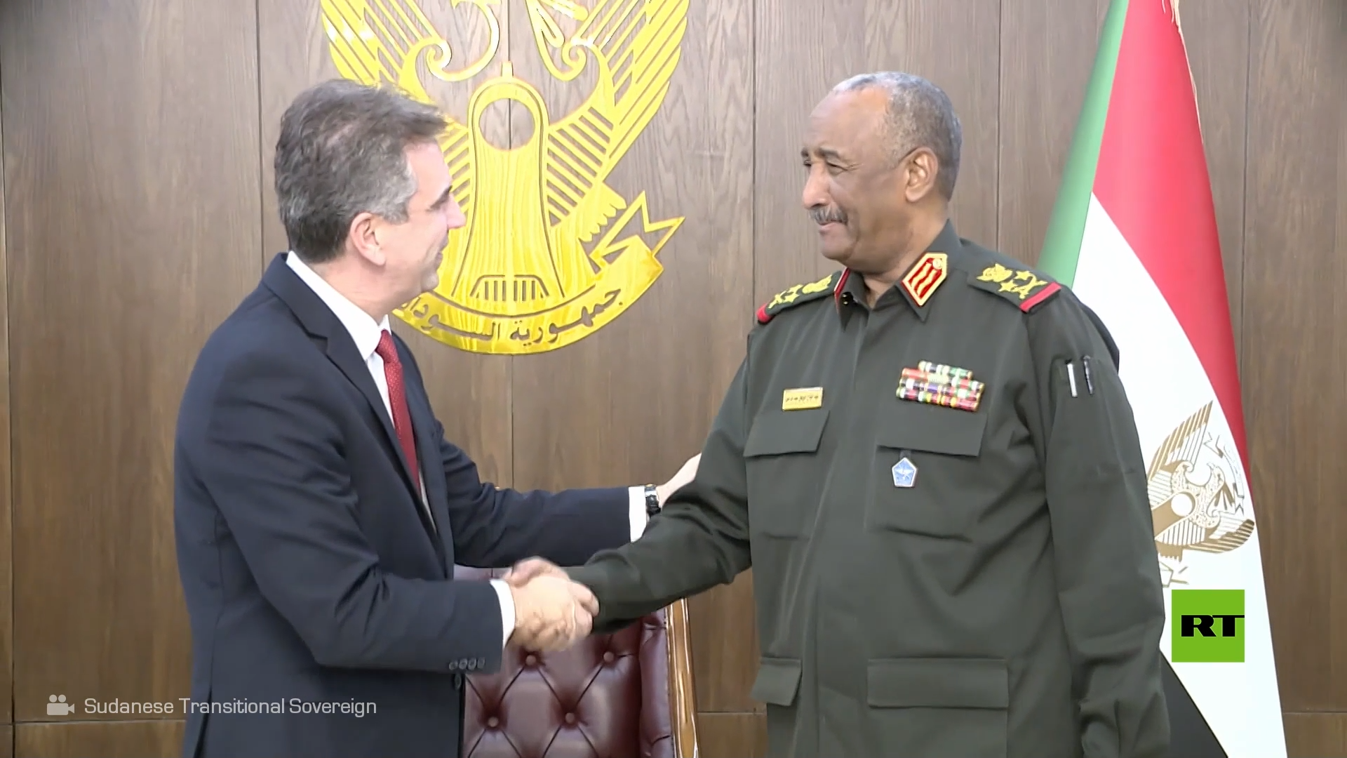 وزير الخارجية الإسرائيلي يلتقي قائد الجيش السوداني البرهان