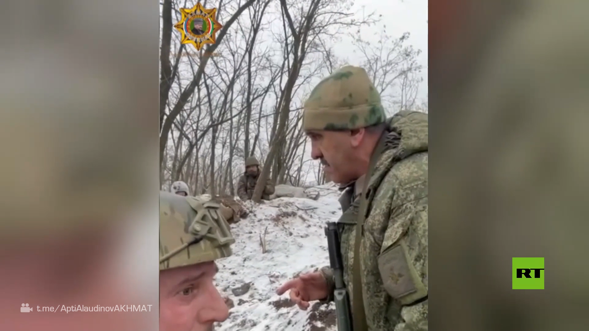 نائب وزير الدفاع الروسي على الخطوط الأمامية  في دونباس