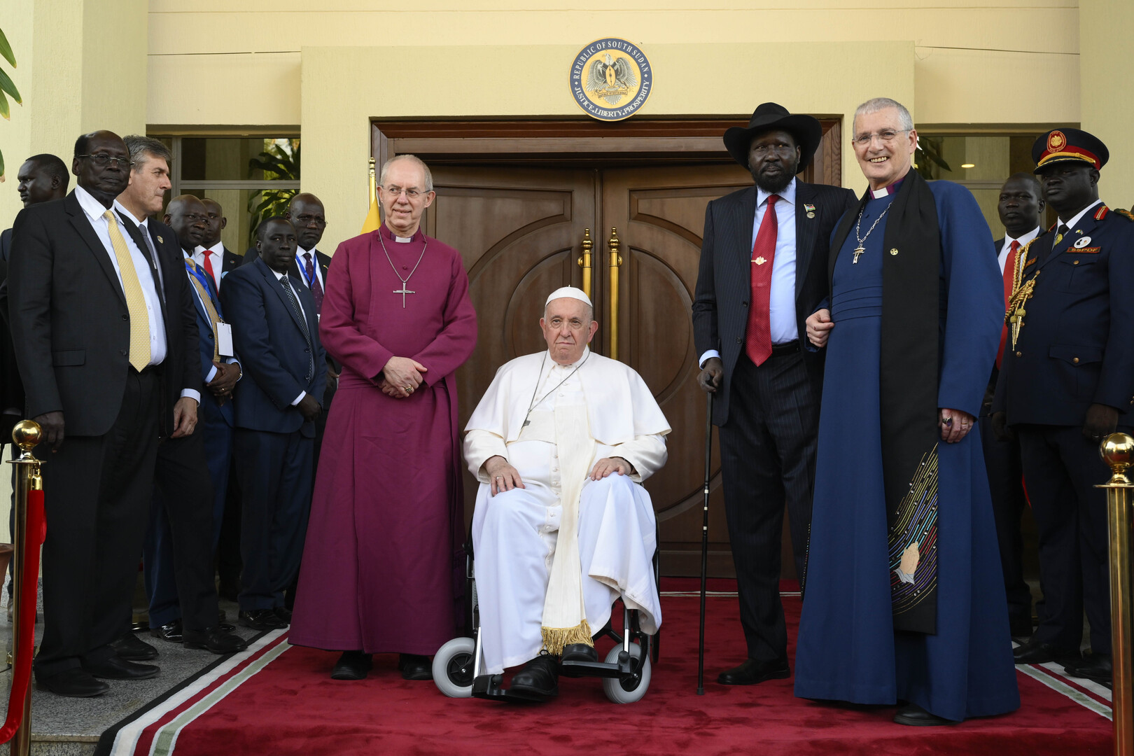 بابا الفاتيكان في جنوب السودان من أجل الدعوة للسلام