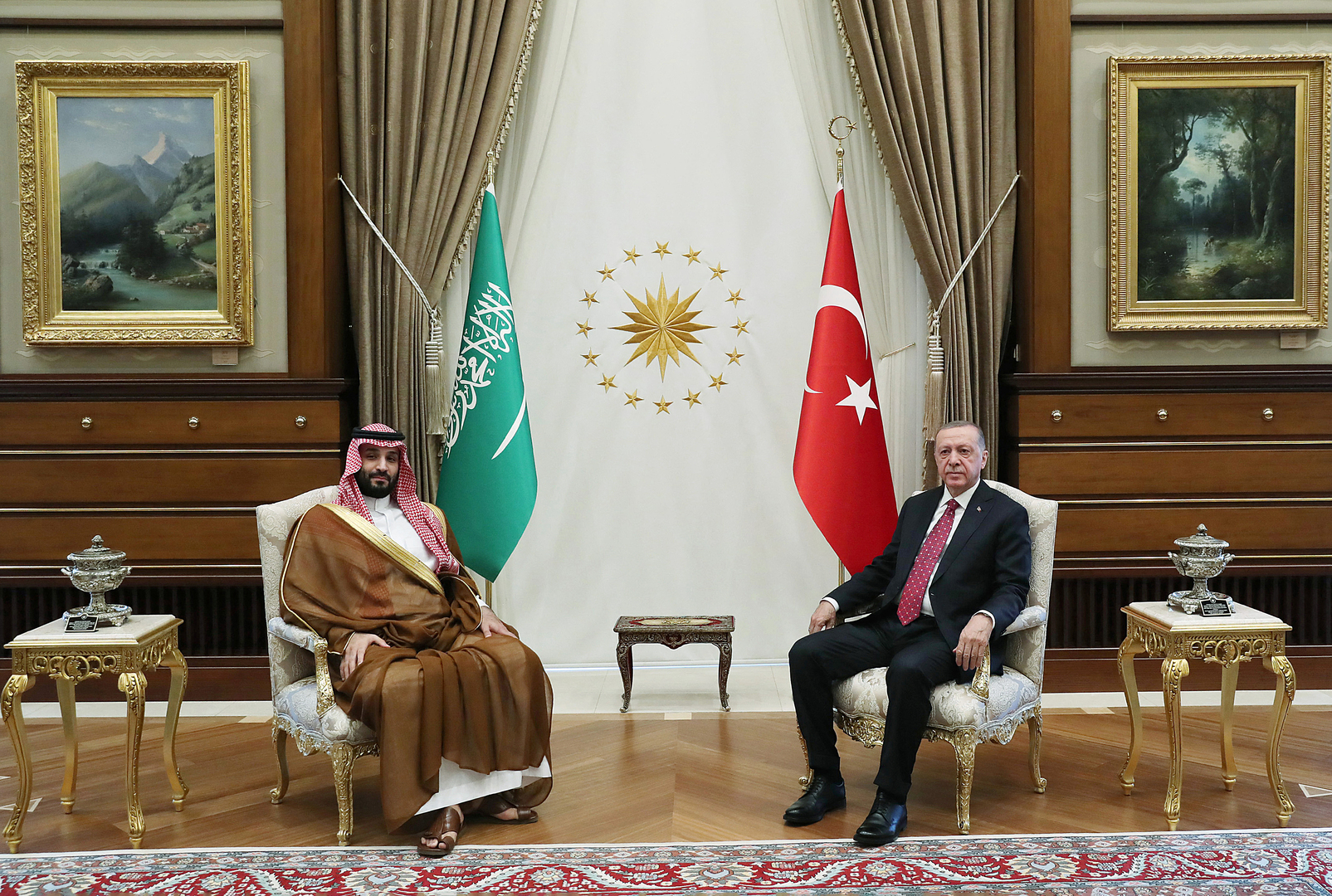 الأمير محمد بن سلمان يعزي أردوغان هاتفيا بضحايا الزلزال