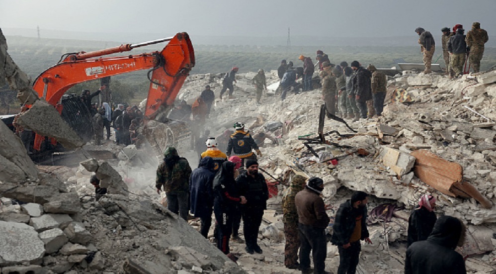 وزارة الصحة السورية تعلن عن 812 حالة وفاة و1449 إصابة جراء الزلزال المدمر