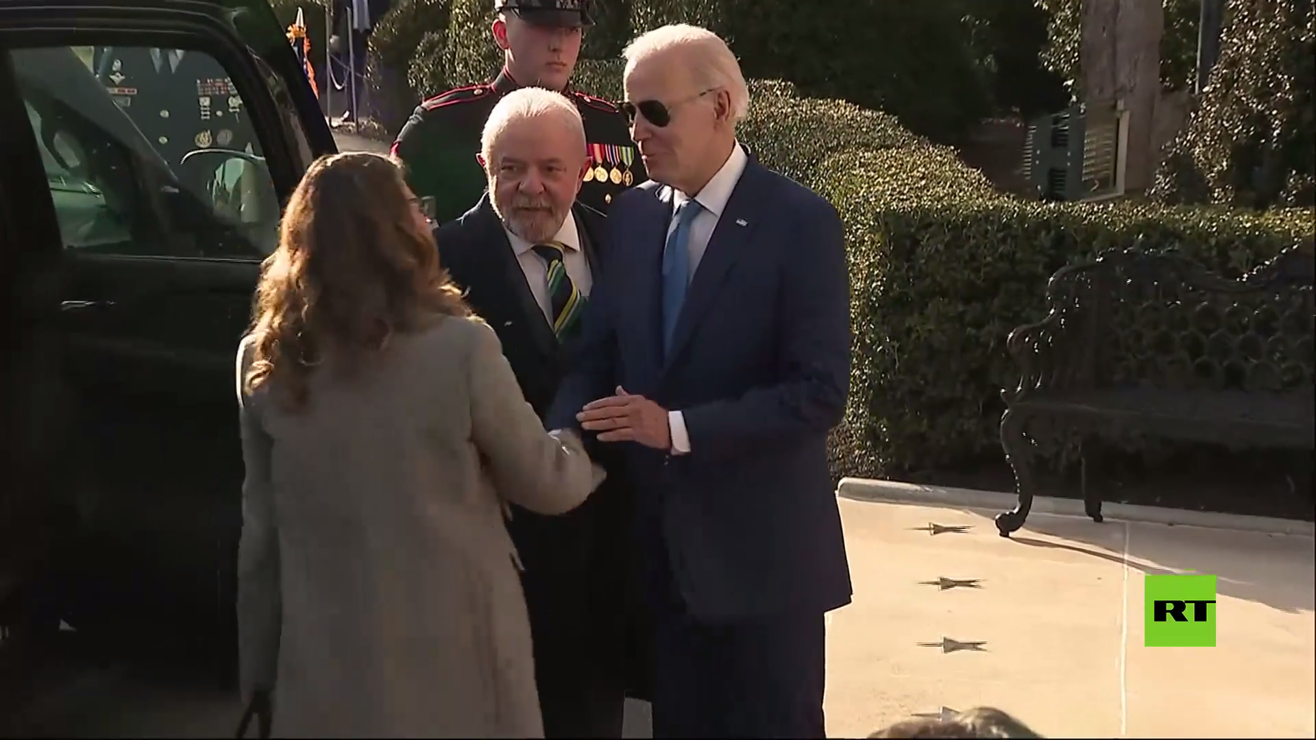 بالفيديو.. أول لقاء بين بايدن ولولا دا سيلفا في البيت الأبيض